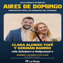 Clara Alonso Tof&eacute; y Germ&aacute;n Barrio de Schubert a Hollywood