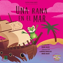 Una rana en el mar