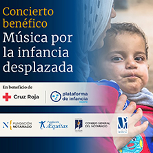 Concierto ben&eacute;fico por la infancia desplazada