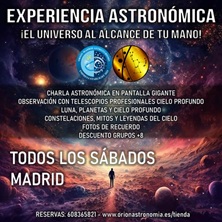 Ori&oacute;n Madrid - Experiencia Lluvia de Estrellas L&iacute;ridas