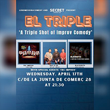 English Improv Comedy Night - El Triple