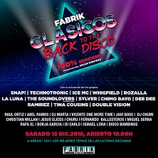 Fabrik: Cl&aacute;sicos Back to the Disco
