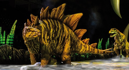 Caminando entre dinosaurios