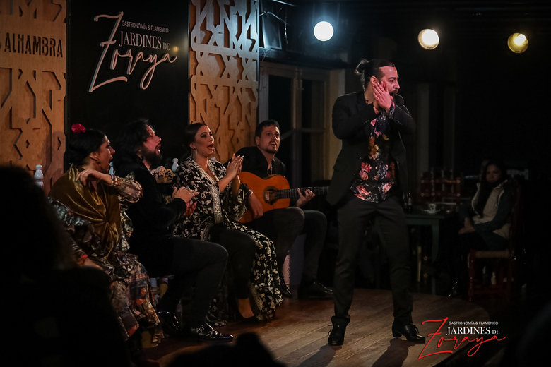 
Espect&aacute;culo Flamenco en Jardines de Zoraya