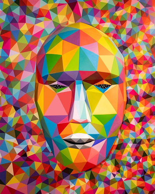 Okuda San Miguel - "Walking Life"