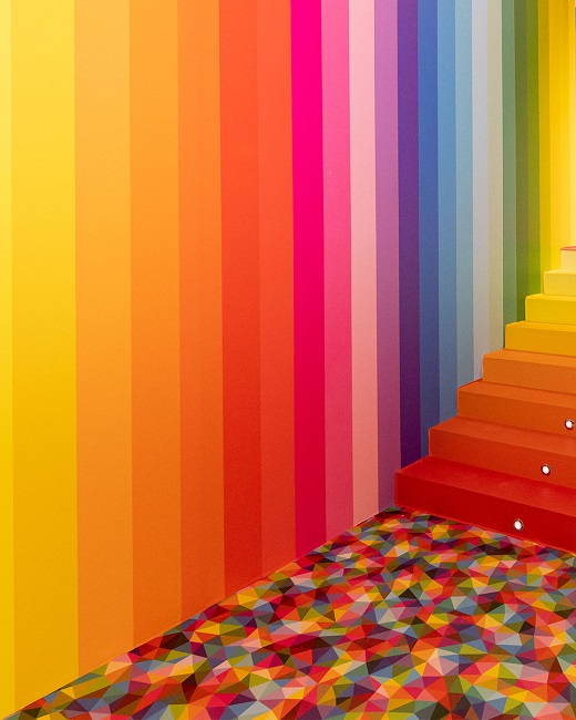 Okuda San Miguel - "Walking Life"