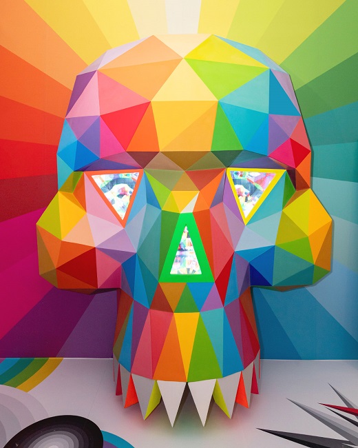 Okuda San Miguel - "Walking Life"