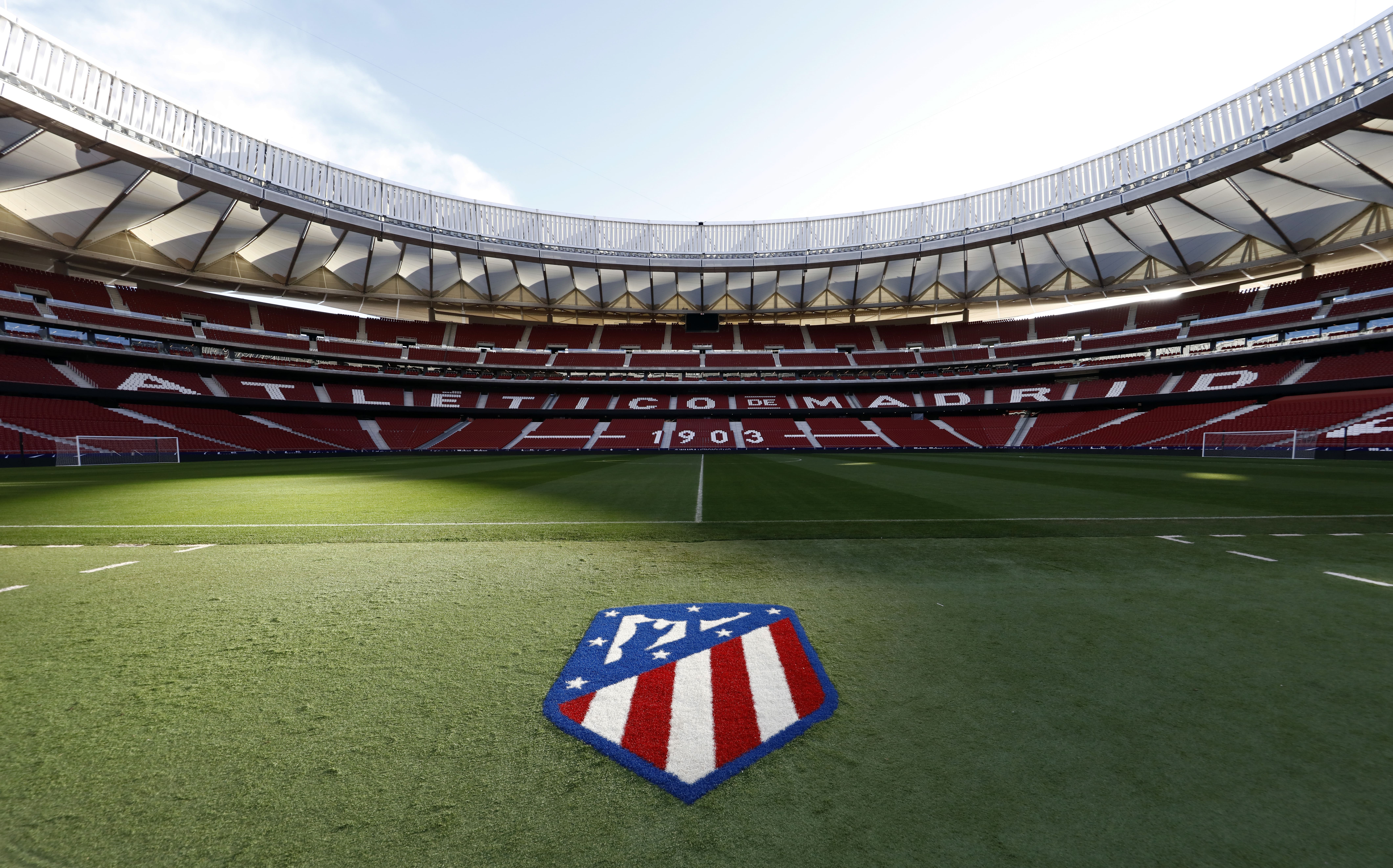 Tour por el estadio del Atl&eacute;tico de Madrid
