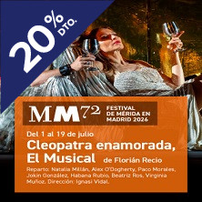 Cleopatra enamorada, el musical en Madrid
